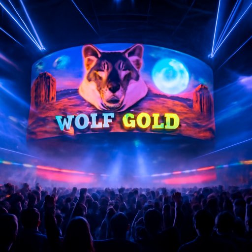 kiriya Wolf Gold মরুভূমির গেম ব্যানার